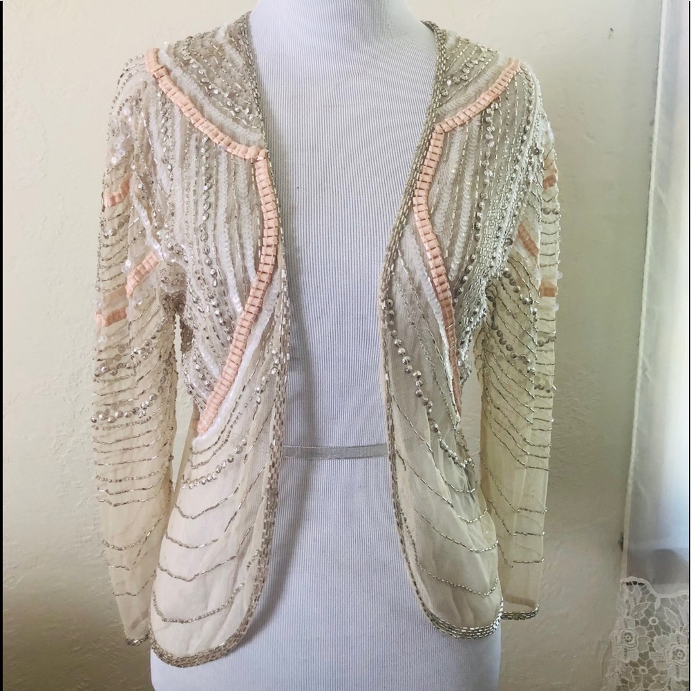 STAXX Beaded cover up